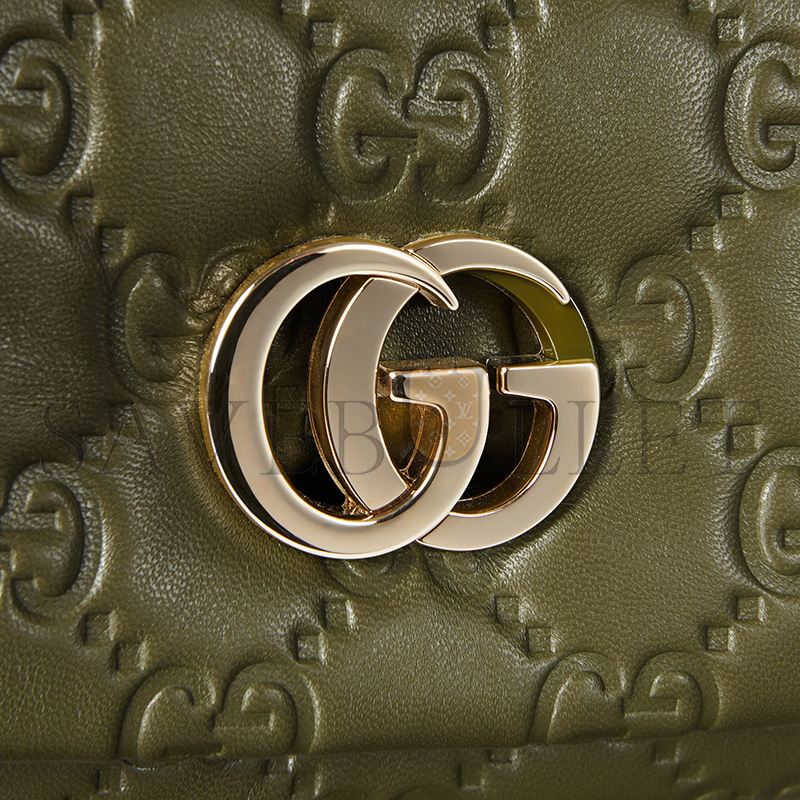 G*u*i gg milano small top handle bag 806017 (21*12.5*4.6cm)